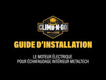 Charger et lire la vidéo dans la visionneuse de la Galerie, Ensemble complet d’échafaudage motorisé avec échafaudage 6' Buildman