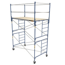 Charger l'image dans la galerie, Tour complète d'échafaudage de 10 pied sur roues avec plateforme 10'