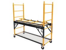 Charger l'image dans la galerie, Échafaudage et établi en acier 4 en 1